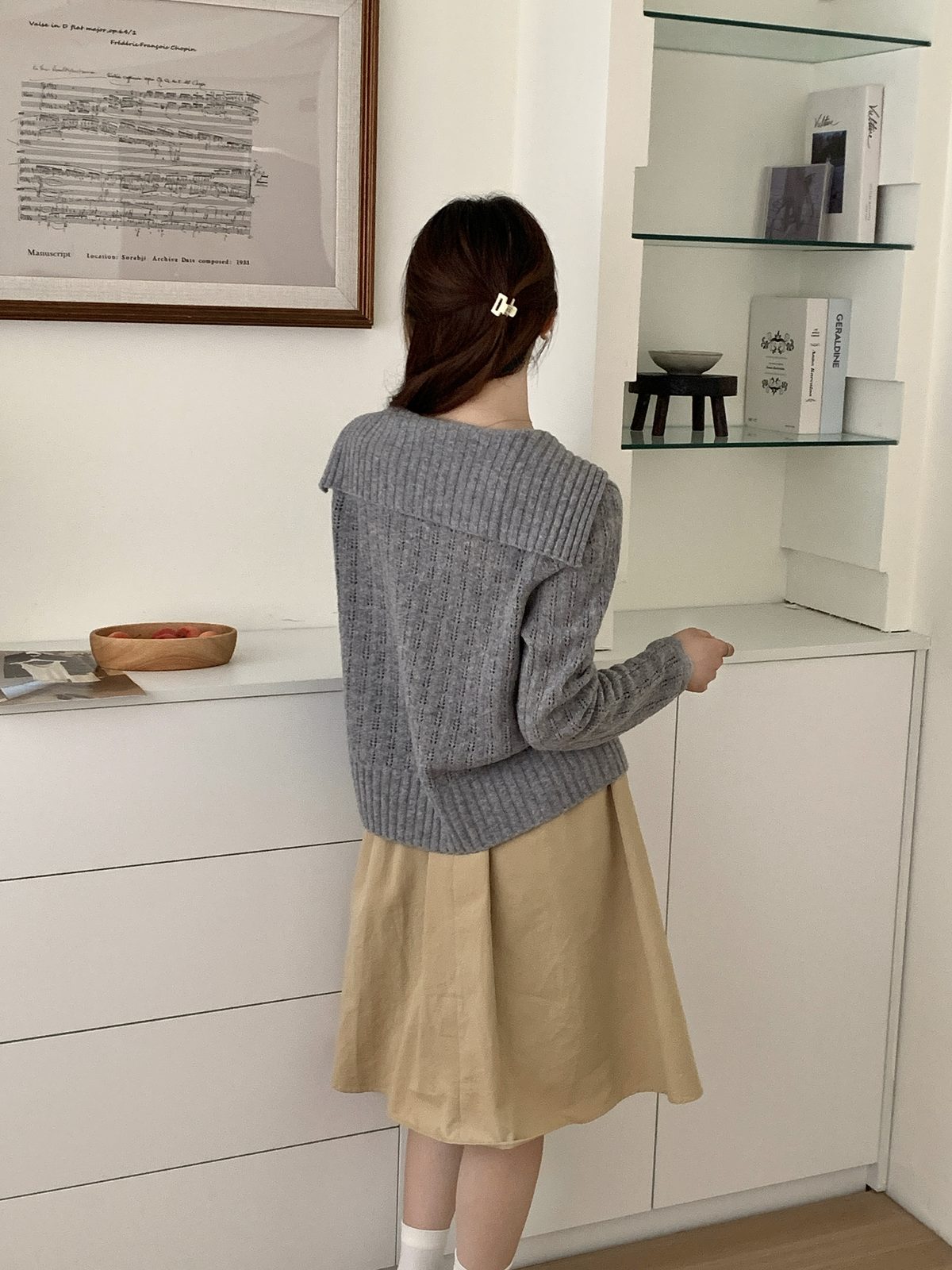 Polo Collar Knit - 25148